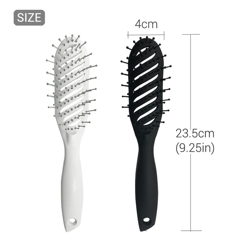 Hair Scalp Massage Detangling Brush Styling Comb Handle