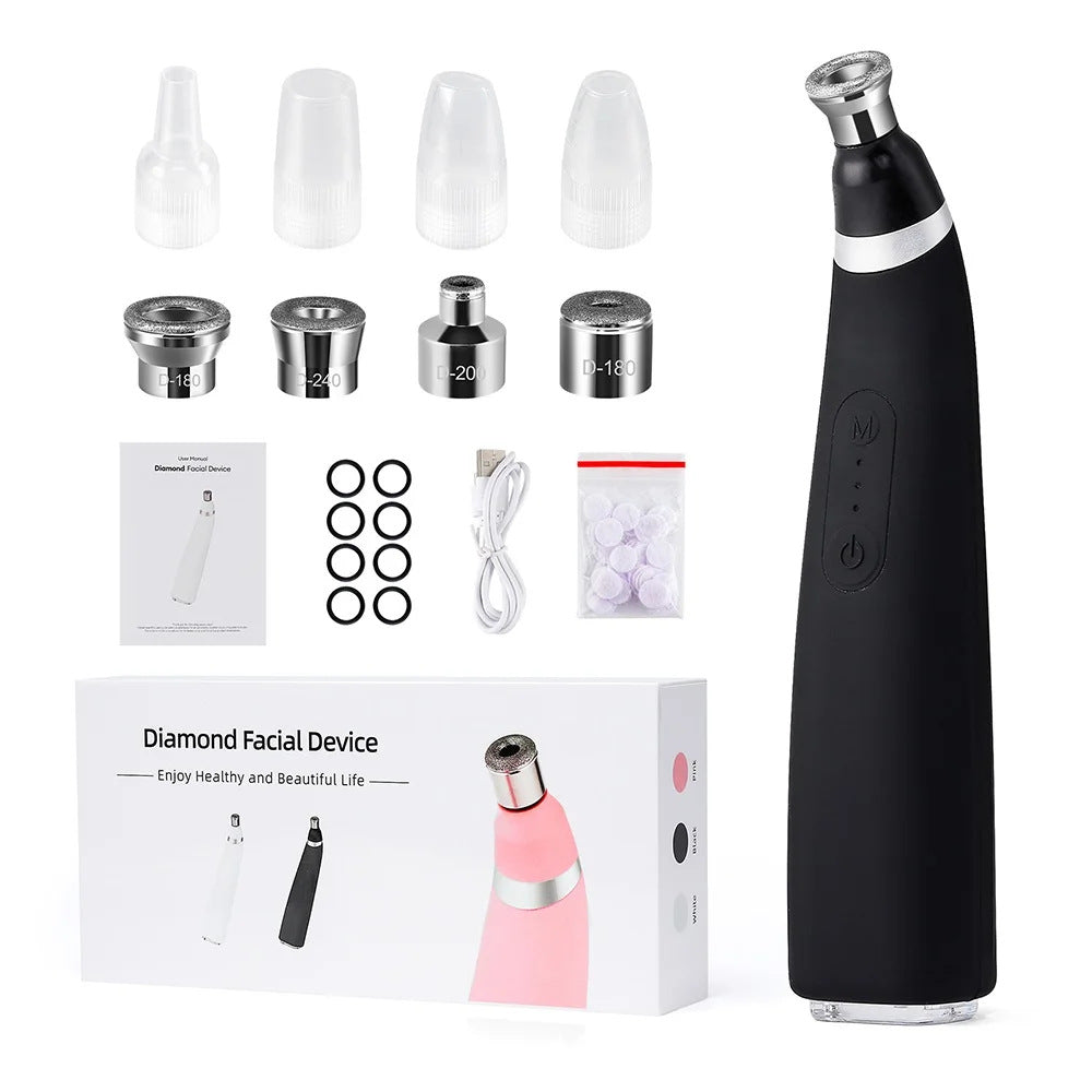 Diamond Microdermabrasion Pore Cleaner High Suction Beauty Device
