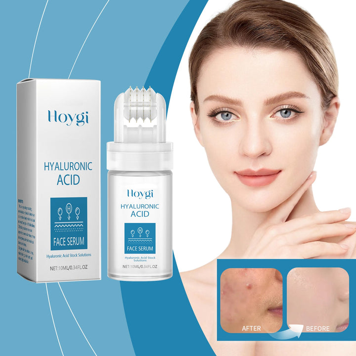 Hyaluronic Acid Face Serum Hydrating Pore Refining Skincare Treatment