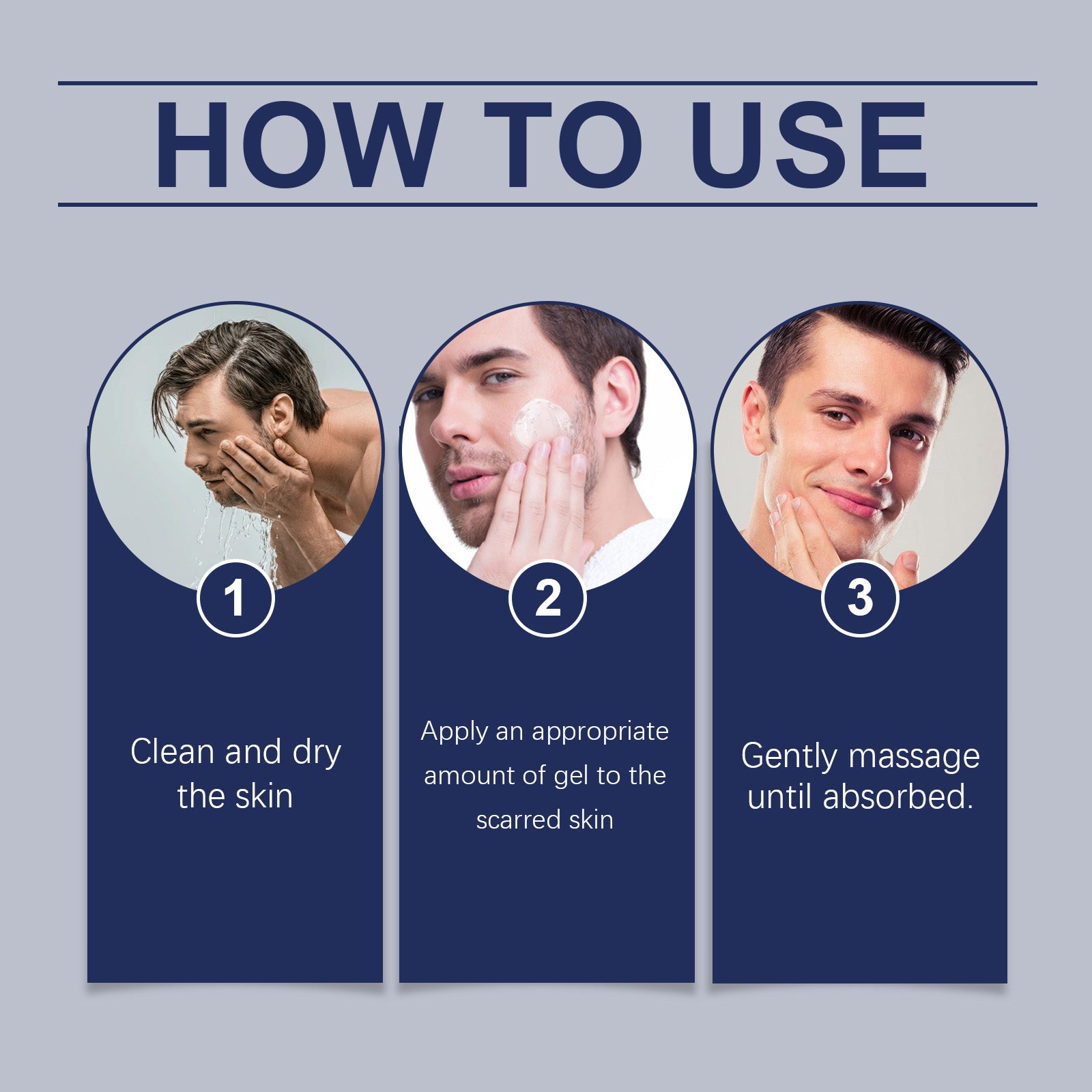Men’s Moisturizing Skin Care Gel Smooth Nourishing