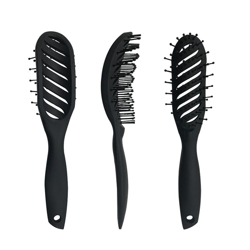 Hair Scalp Massage Detangling Brush Styling Comb Handle