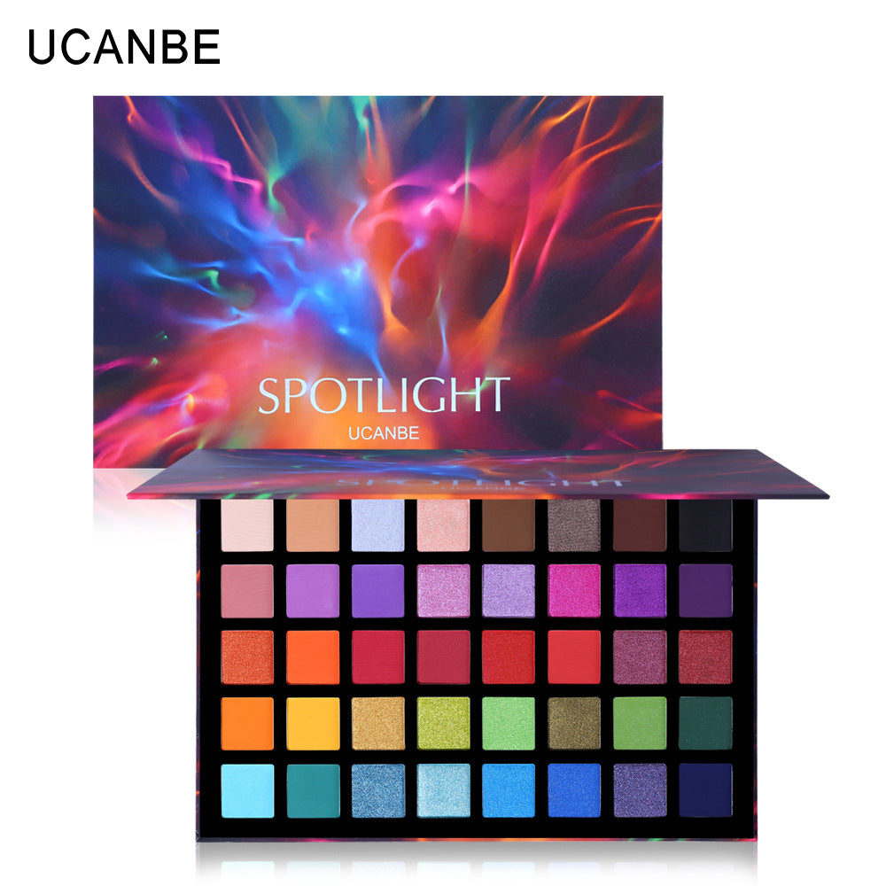Ucanbe 40 Color Shimmer Matte Eyeshadow Palette