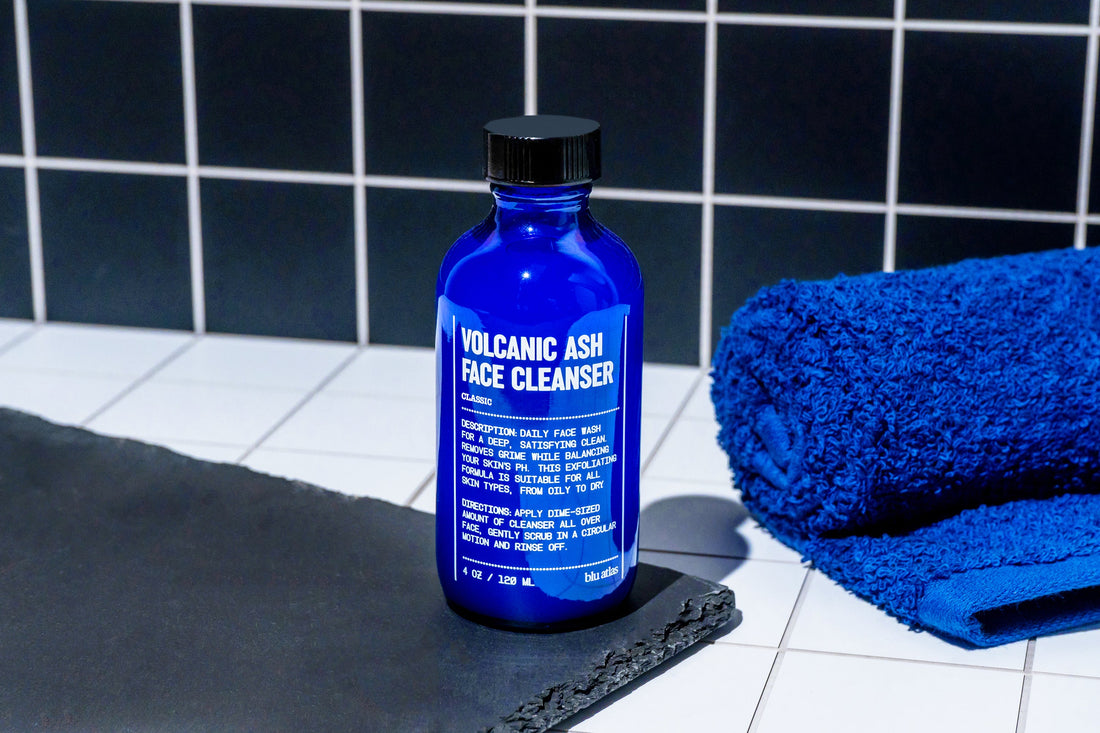 Volcanic Ash Face Cleanser Deep Pore Cleansing Wash