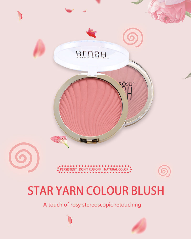 Six Color Matte Blush Highlighter Makeup Palette