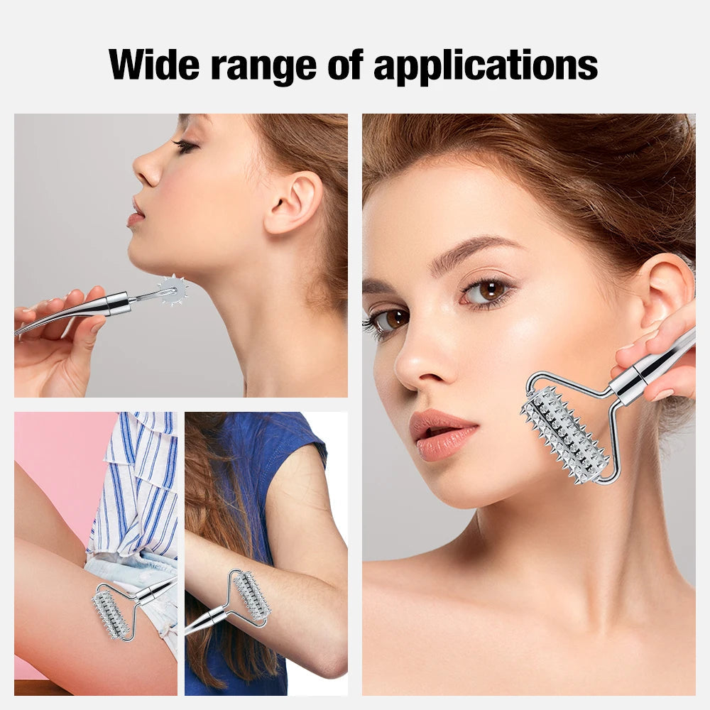 Stainless Steel Face Roller Massage Ball Beauty Tool