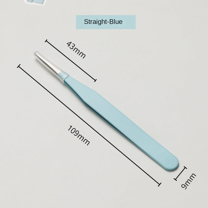 Macaron Colored Precision Tweezers for Crafts and Stickers
