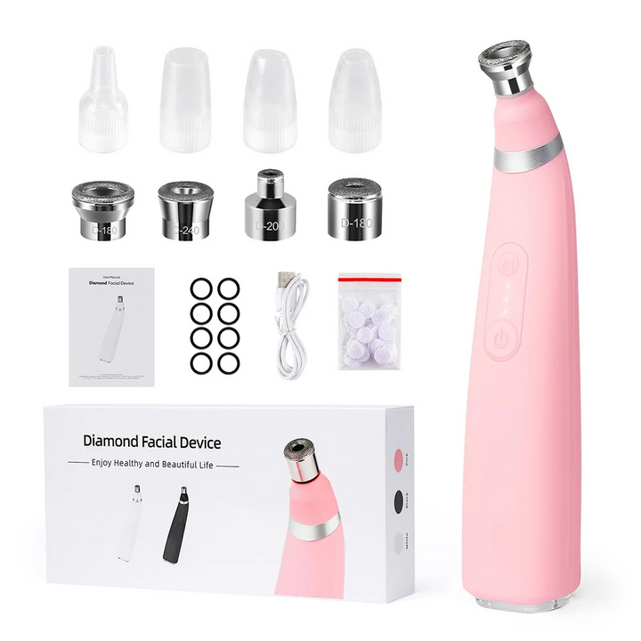 Diamond Microdermabrasion Pore Cleaner High Suction Beauty Device