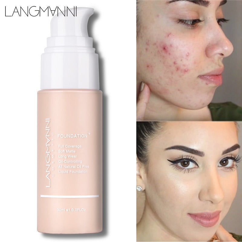 Matte Oil Control Concealer Foundation Makeup Base