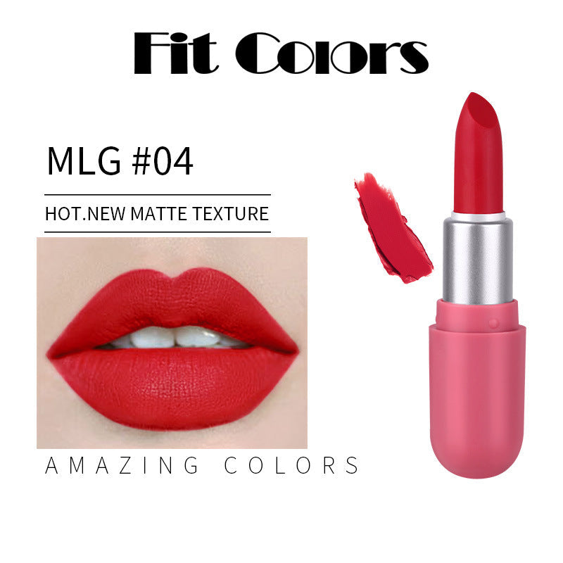 Fit Colors Mini Matte Velvet Lipstick Portable Makeup