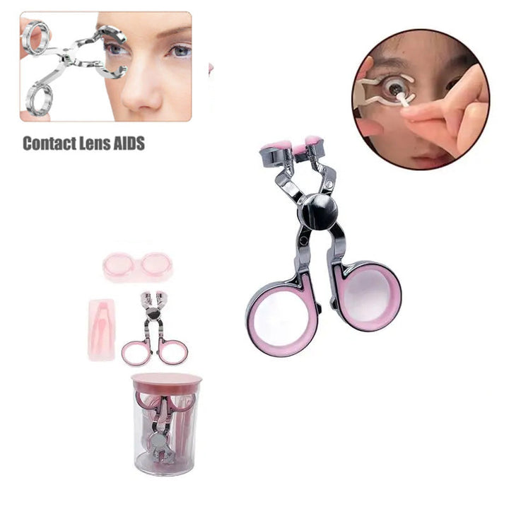 Contact Lens Inserter Remover Soft Tip Tweezer Tool