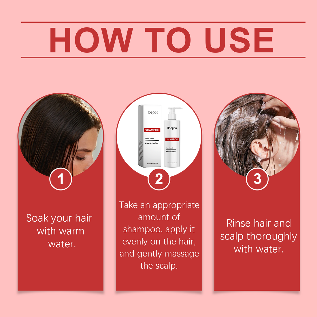 Repair Shampoo Nourishing Hydrating Strengthening Hair Care Formula