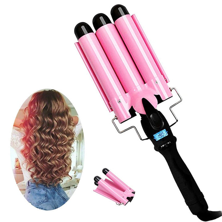 Ceramic Triple Barrel Hair Waver Curling Iron