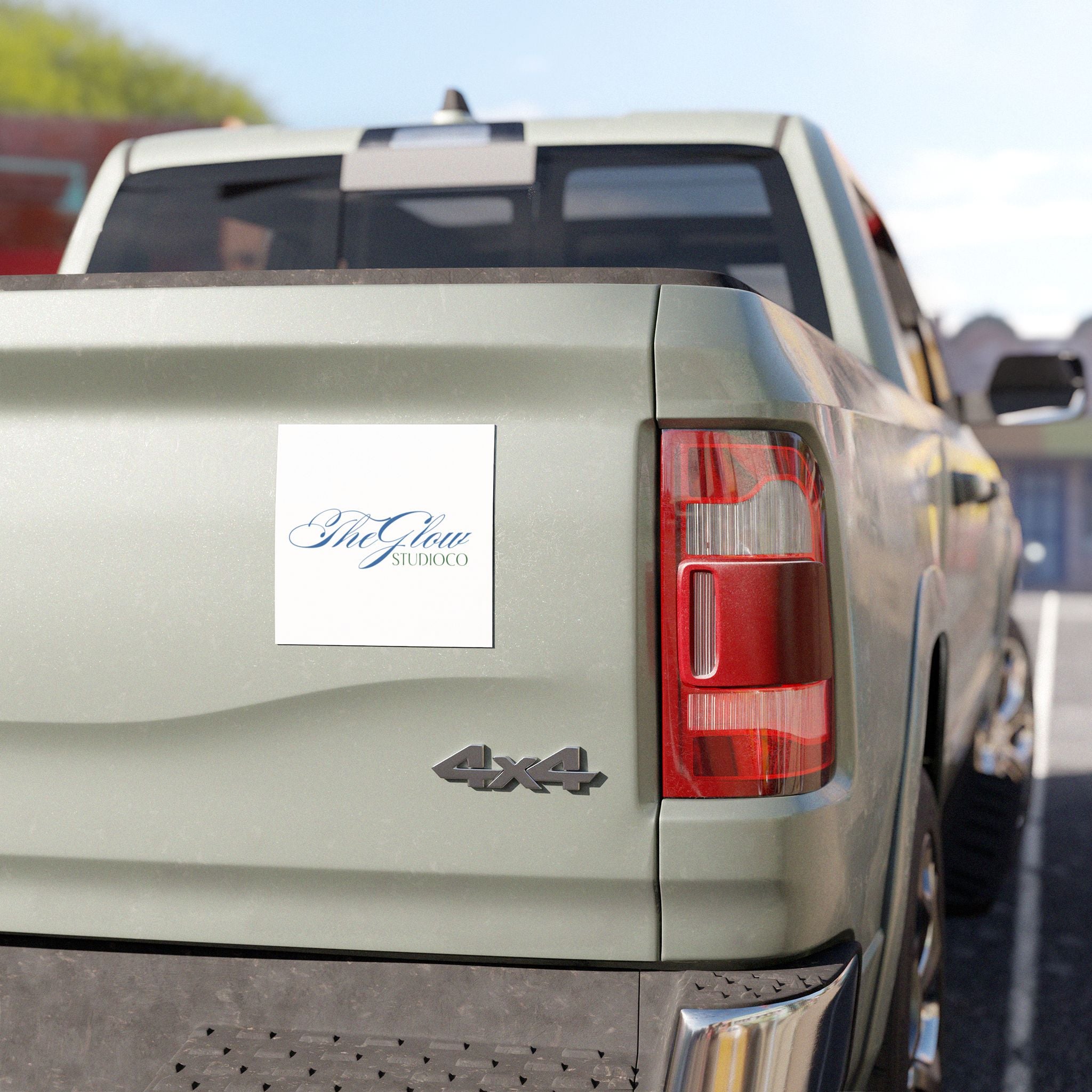 Car Magnet - The Glow Studio Co Logo (Business Branding Vehicle Magnet)