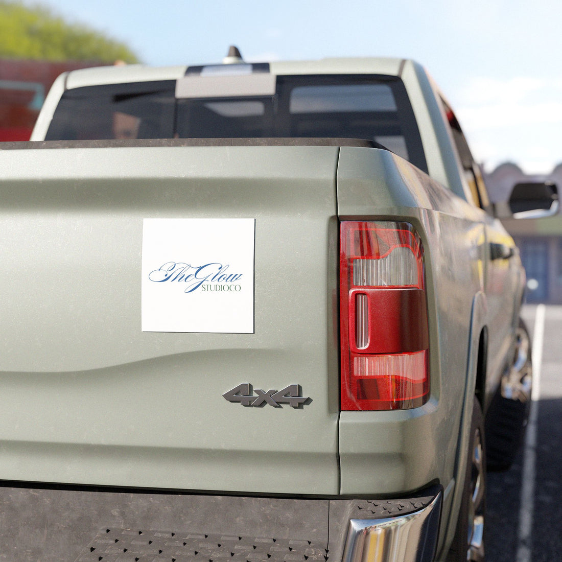 Car Magnet - The Glow Studio Co Logo (Business Branding Vehicle Magnet)