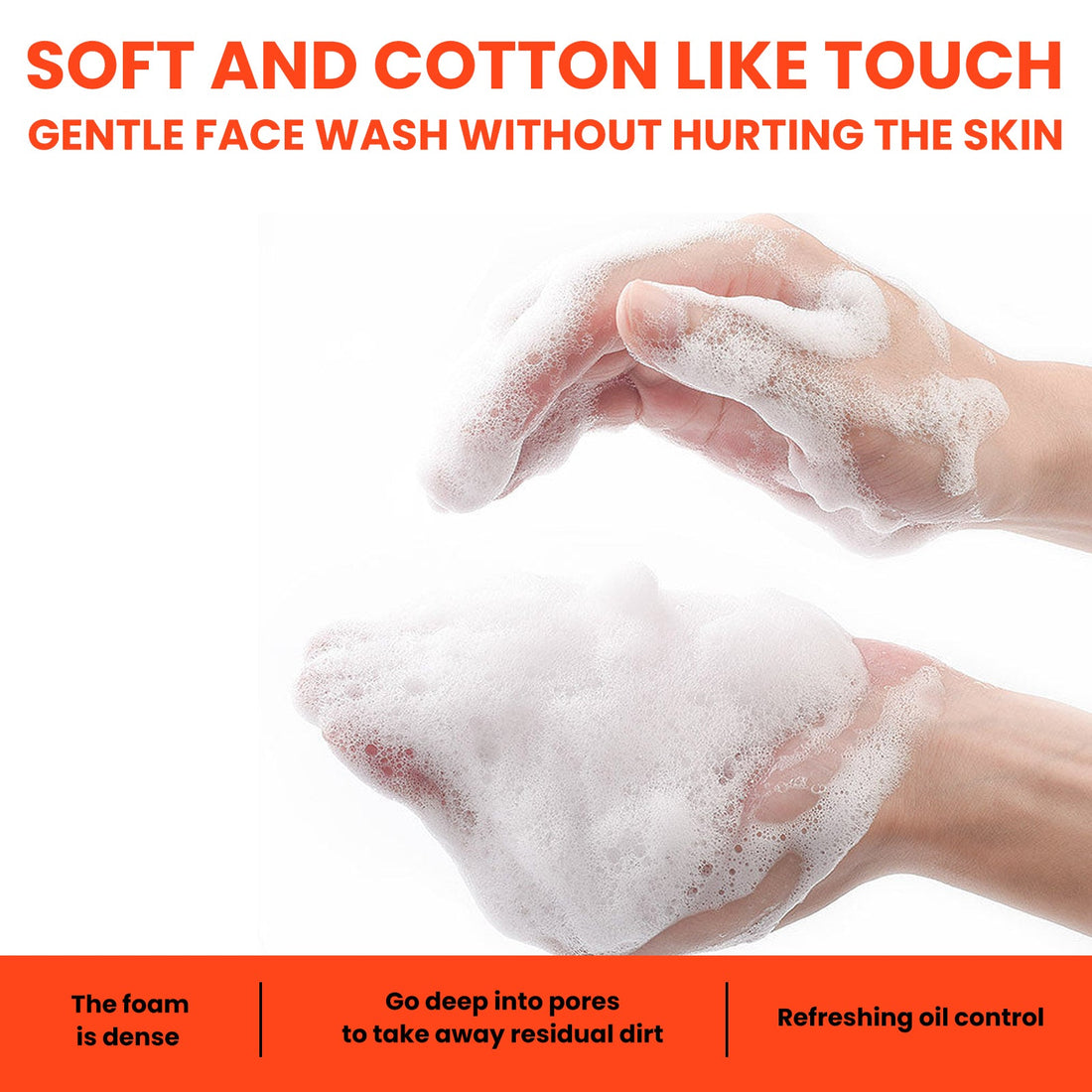 Men’s Volcanic Face Wash Deep Oil Control