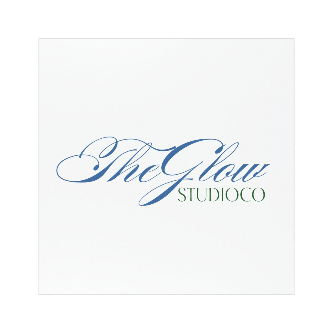 Car Magnet - The Glow Studio Co Logo (Business Branding Vehicle Magnet)