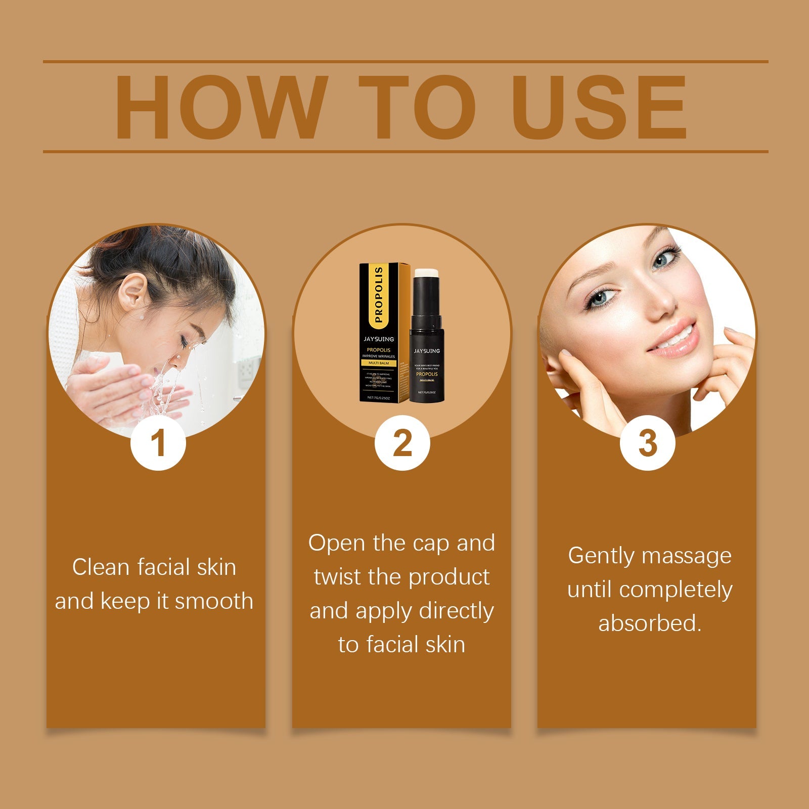 Propolis Firming Anti Wrinkle Hydrating Facial Moisturizer Cream