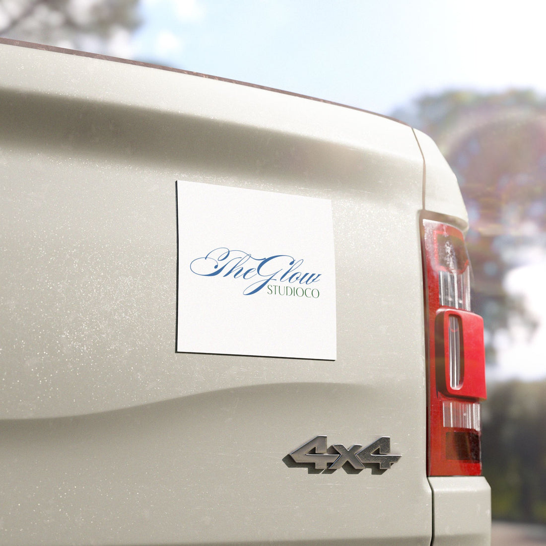 Car Magnet - The Glow Studio Co Logo (Business Branding Vehicle Magnet)