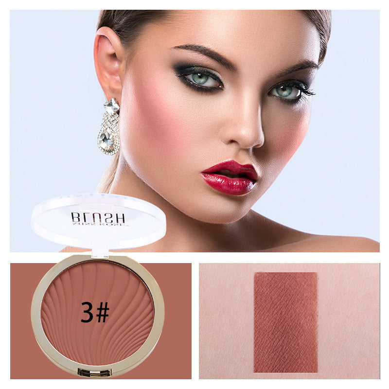 Six Color Matte Blush Highlighter Makeup Palette