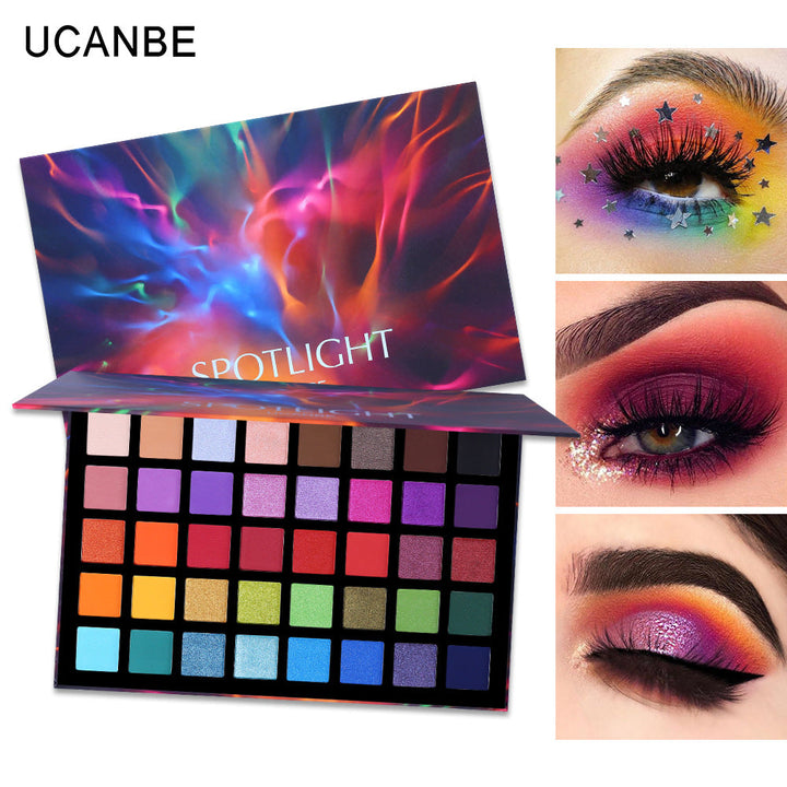 Ucanbe 40 Color Shimmer Matte Eyeshadow Palette