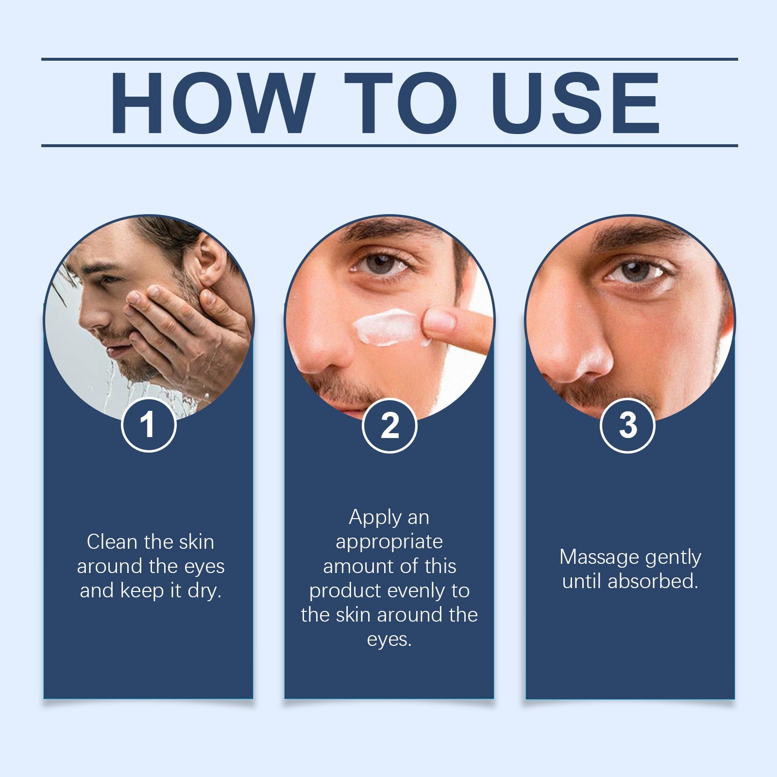 Men’s Multi Effect Eye Cream Fine Line Care