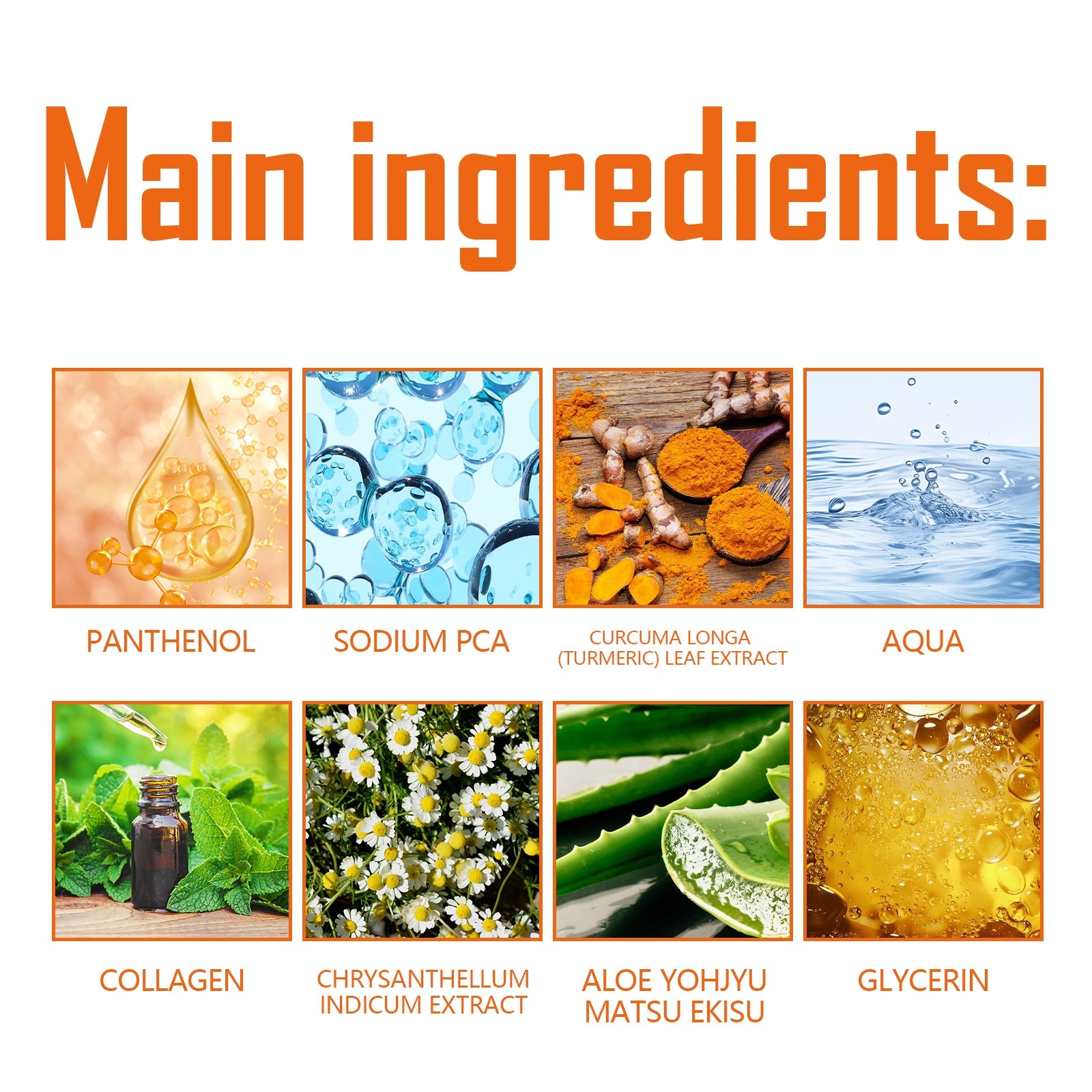 Turmeric Hydrating Firming Moisturizing Facial Skin Toner