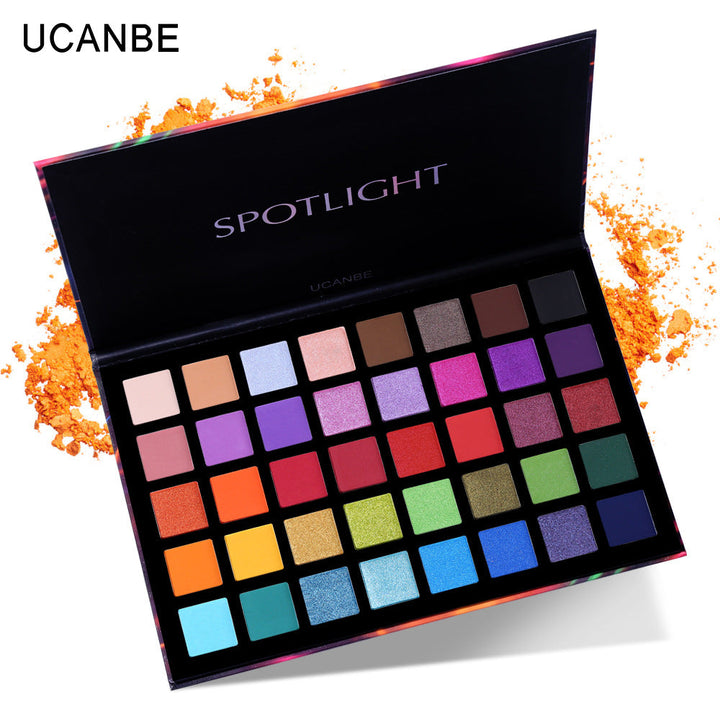 Ucanbe 40 Color Shimmer Matte Eyeshadow Palette