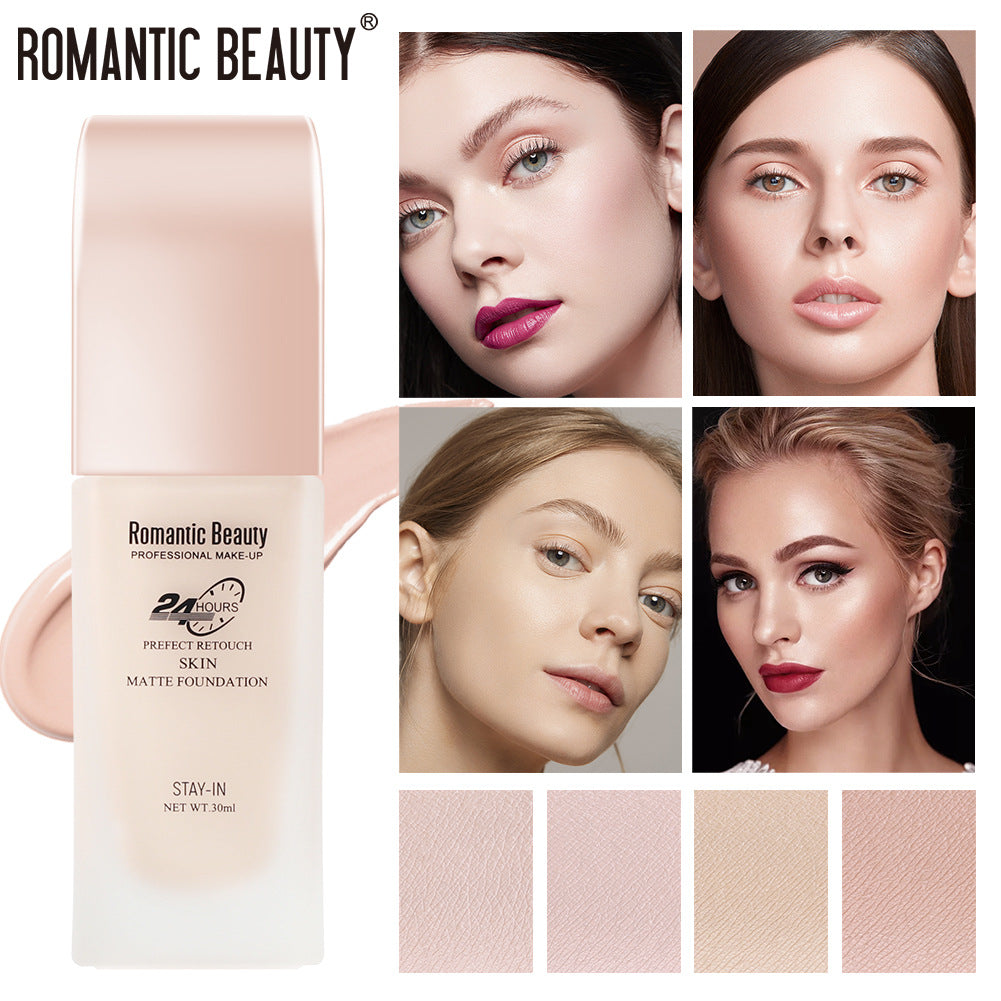 Romantic Beauty Oil Control Long Lasting Foundation Concealer