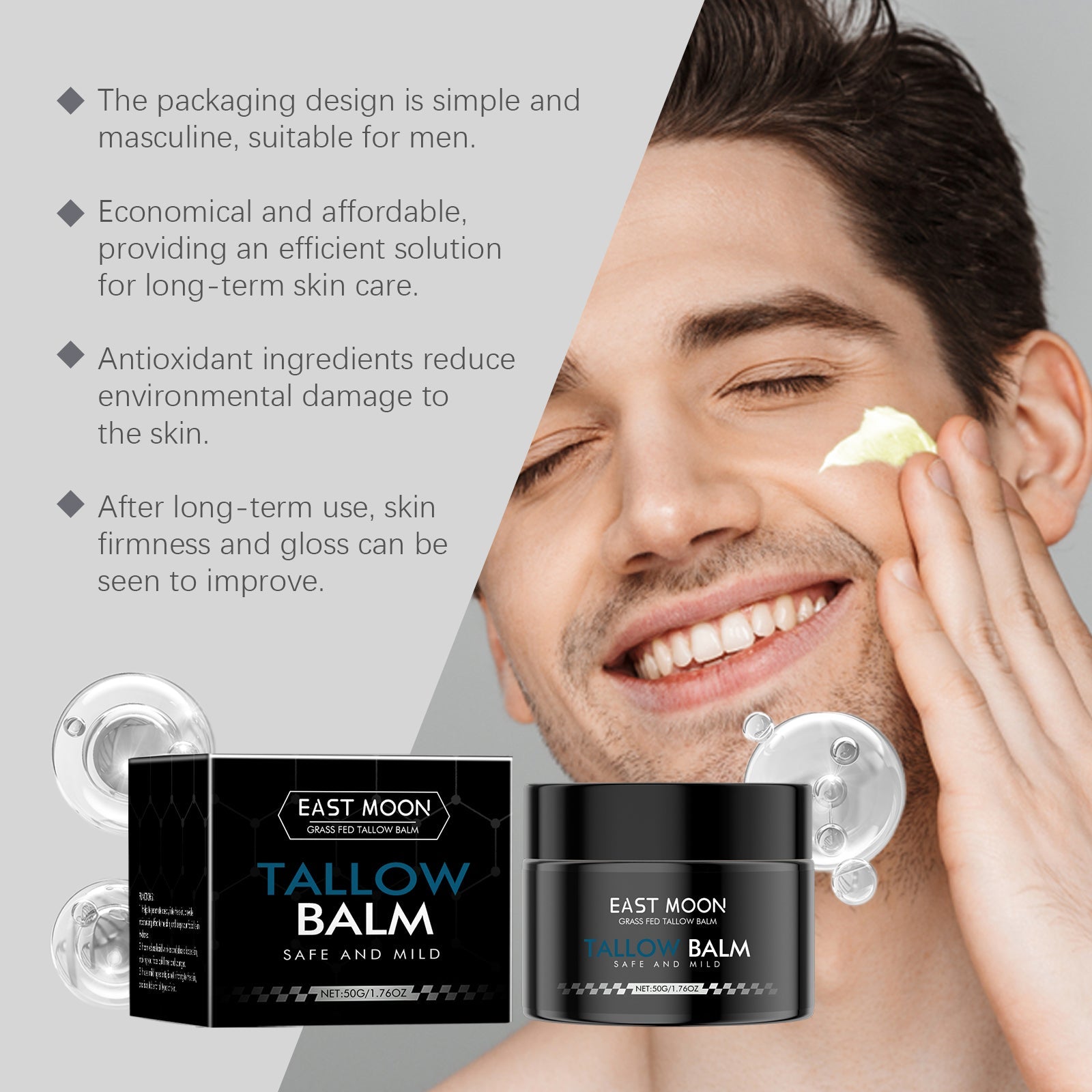 Men’s Firming Cream Anti Aging Hydrating Care