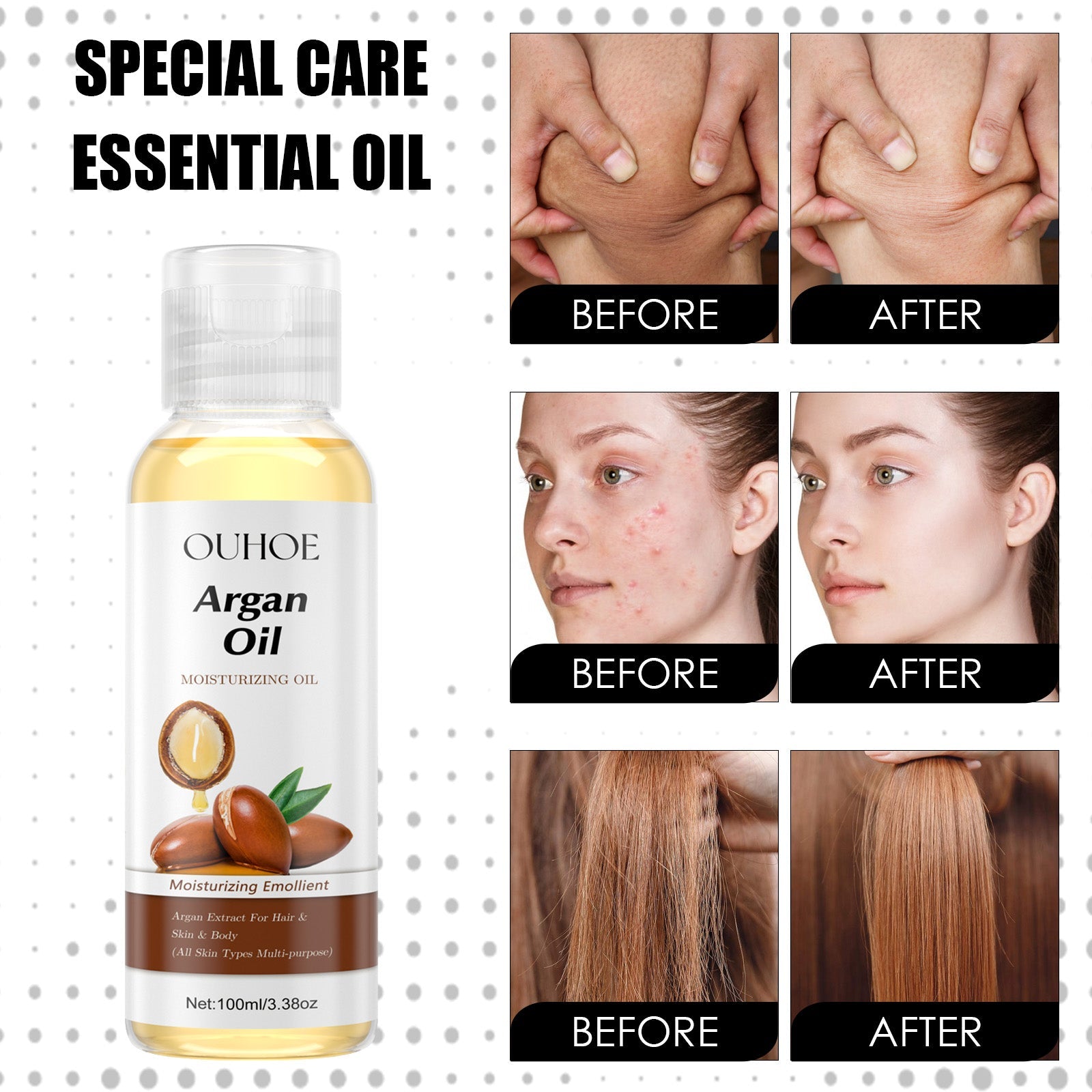Argan Oil Multi Effect Skin And Hair Care