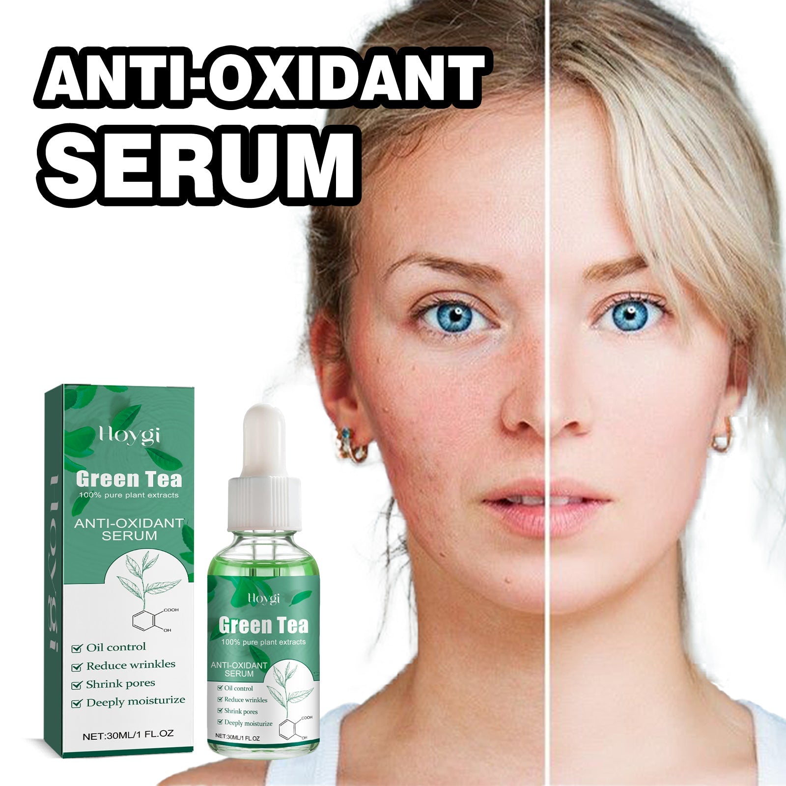 Green Tea Moisturizing Toner Hydrating Facial Care