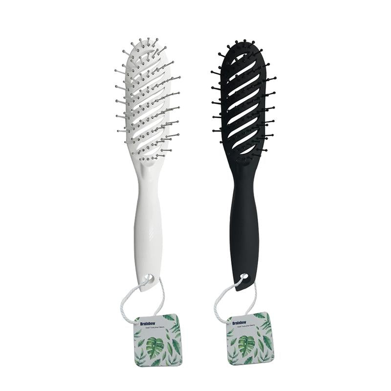 Hair Scalp Massage Detangling Brush Styling Comb Handle