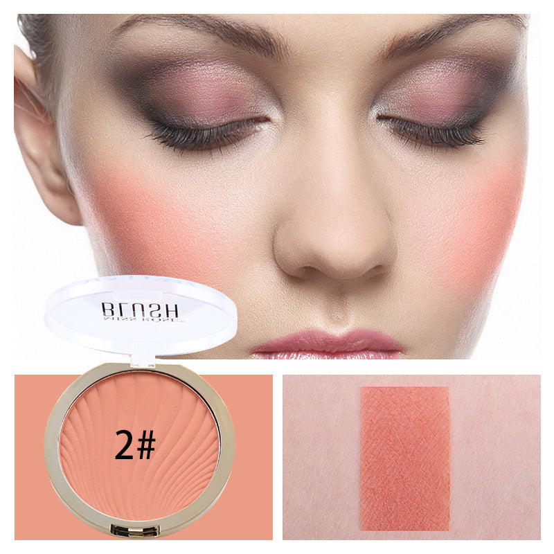 Six Color Matte Blush Highlighter Makeup Palette