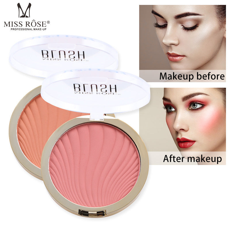Six Color Matte Blush Highlighter Makeup Palette