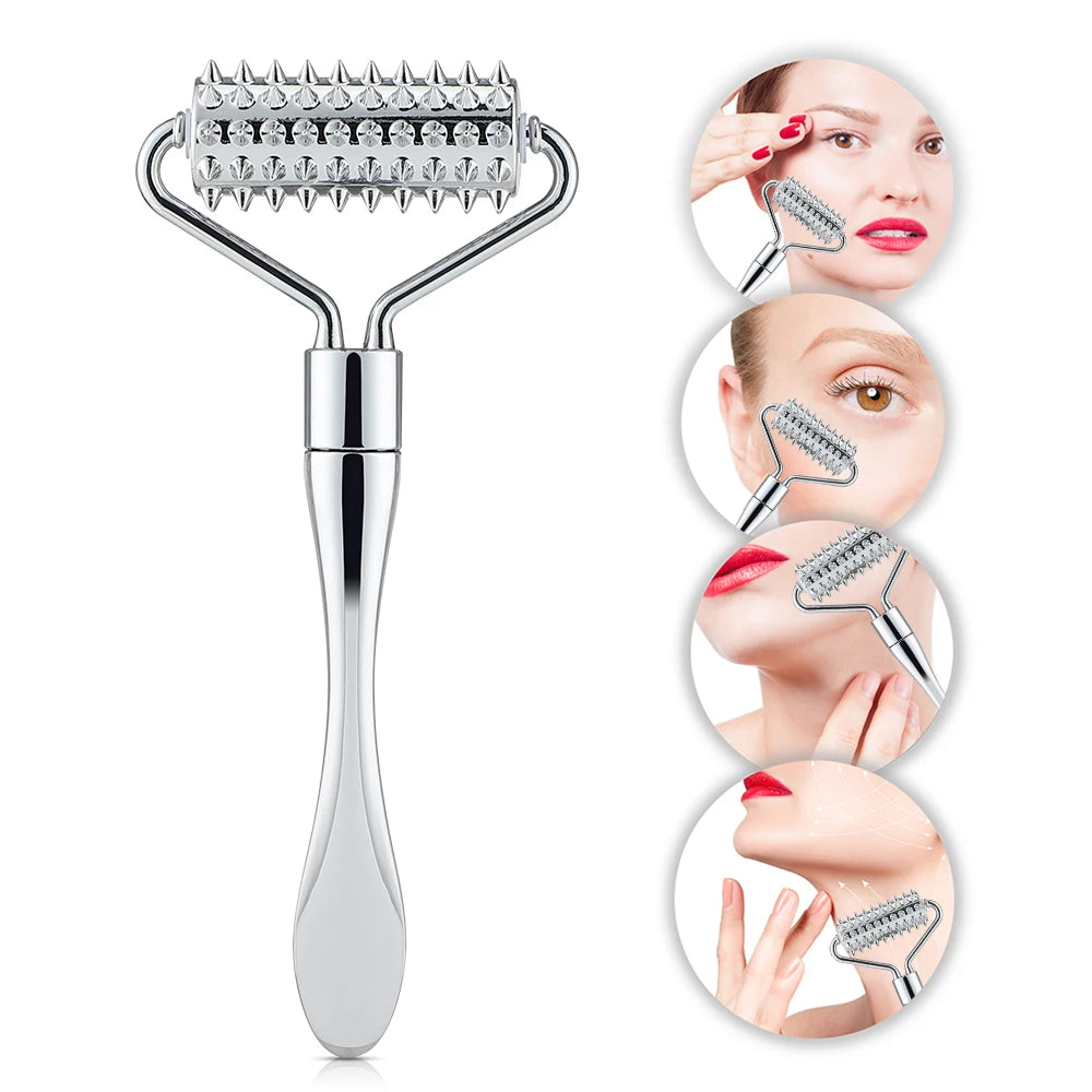 Stainless Steel Face Roller Massage Ball Beauty Tool