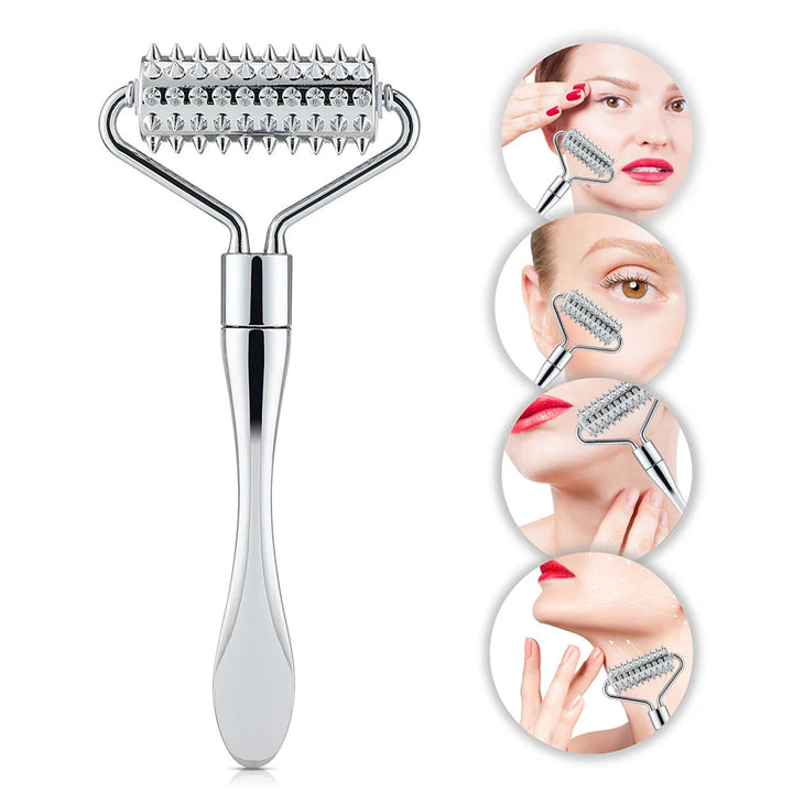 Stainless Steel Face Roller Massage Ball Beauty Tool