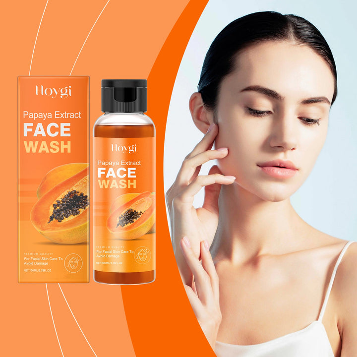 Papaya Hydrating Face Wash Gentle Moisturizing Facial Cleanser