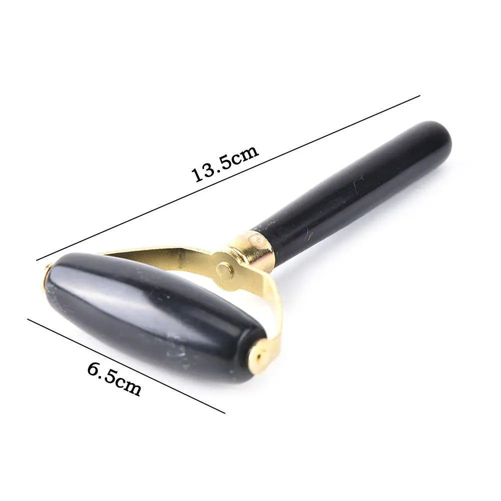Natural Obsidian Face Massage Roller Beauty Care Tool